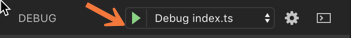 Start Debug in VSCode