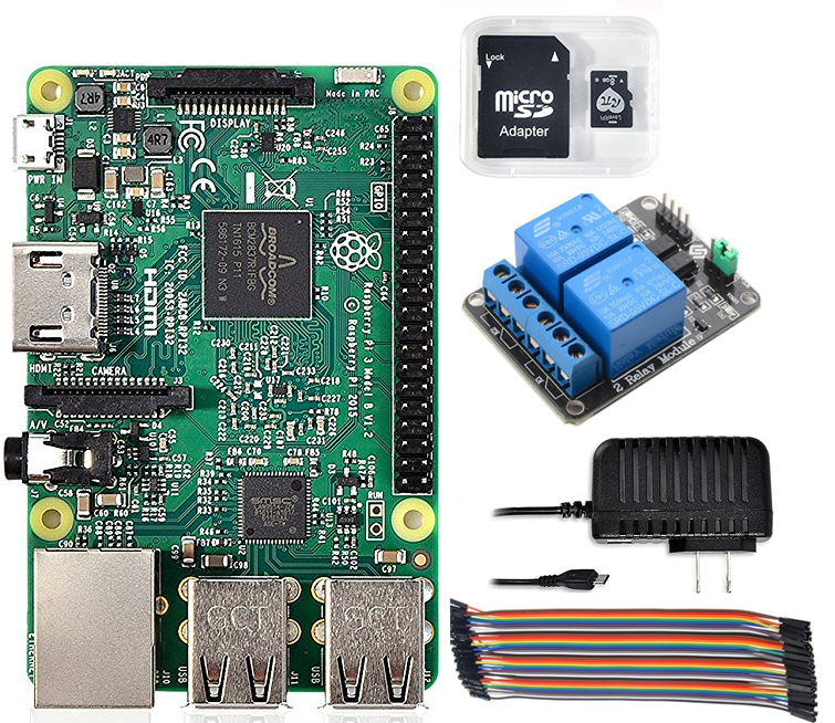 Raspberry Pi Relay Parts List