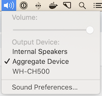 Aggregate Device Selection